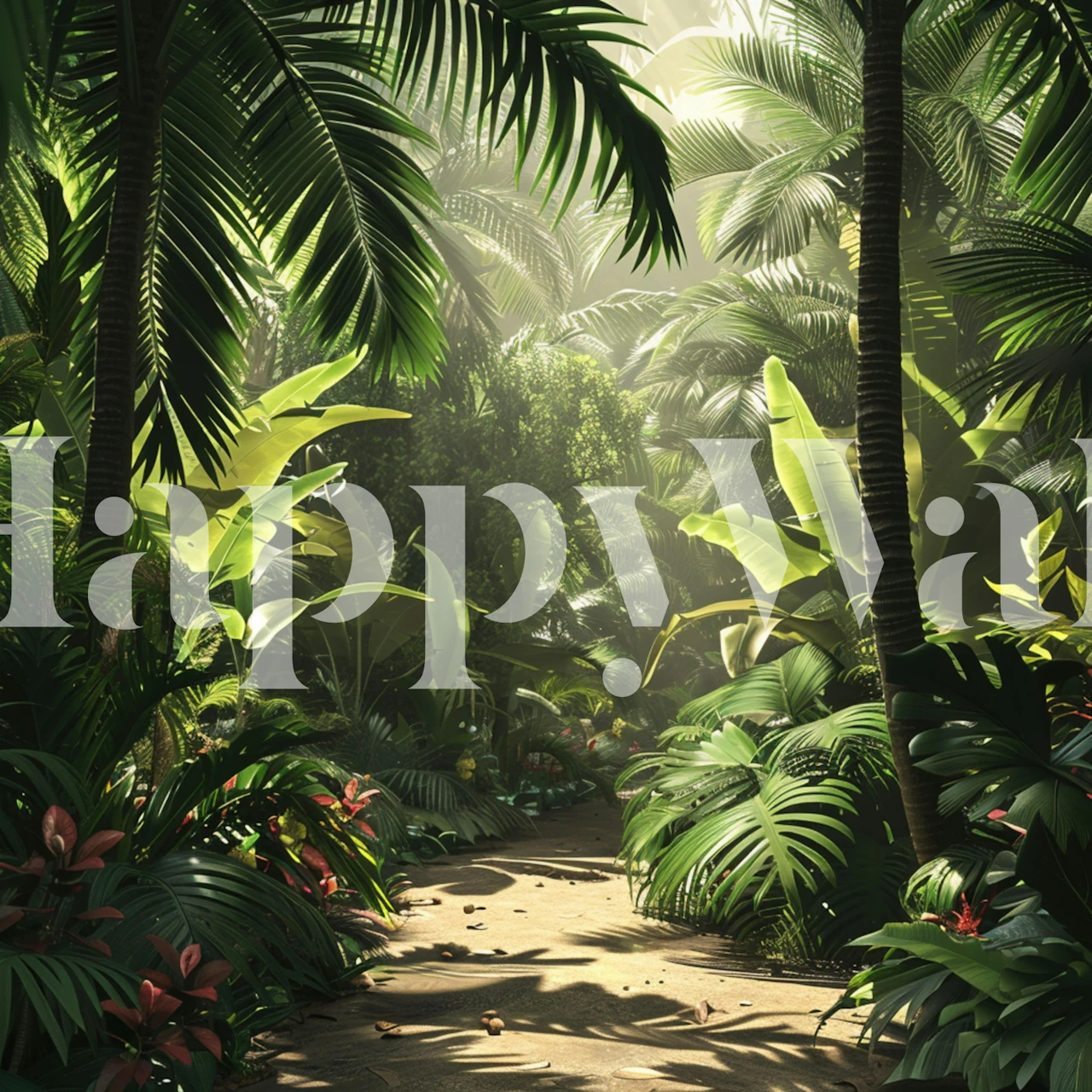 Tropical Rainforest Path tapete