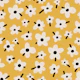 Scandinavian Floral Mustard