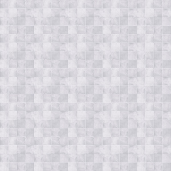 Zellige Style Square Tiles - Dove