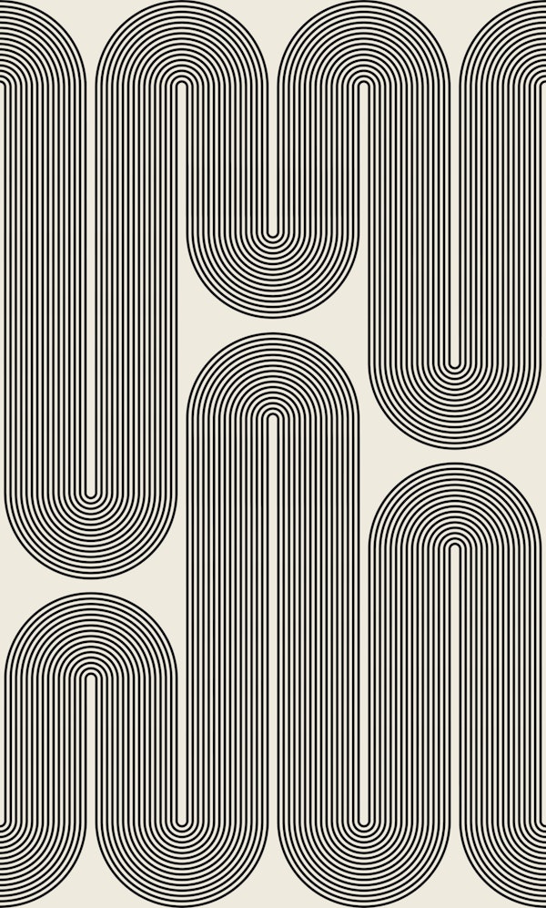 Retro Groove Lines