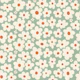 Retro Daisy Bloom Mint