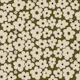 Retro Daisy Blooms Olive