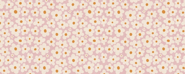 Retro Floral Daisies
