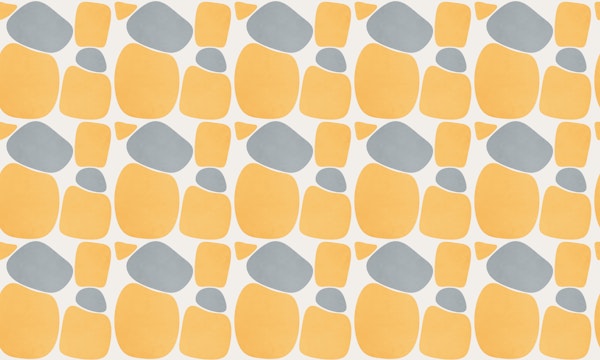 Mid Century Pebble Blocks