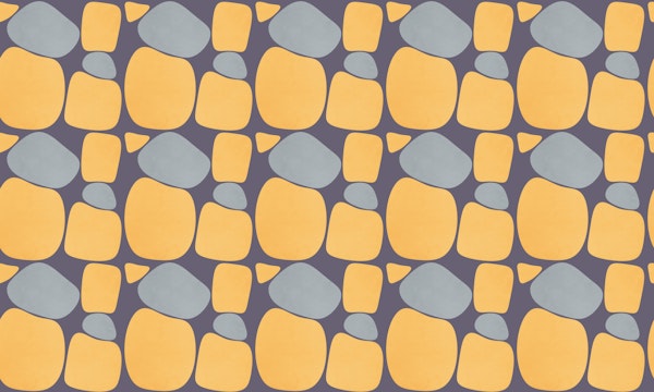 Mid Century Pebble Blocks 02