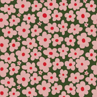 Pink Daisy Bloom Toss tapeet