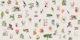 Tropical Botanical Atlas on Fabric