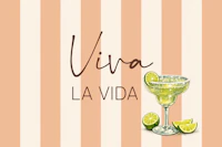 Viva La Vida Margarita Cocktail tapet