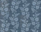 Juno western floral denim blue