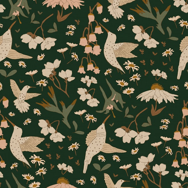 Forest Green Hummingbird Garden