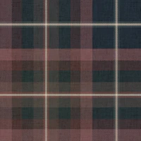 Meredith Tartan Plaid Burgundy Navy tapetit