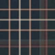 Meredith Masculine Plaid Navy Blue