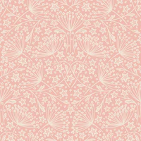 star flower damask blush pink wallpaper