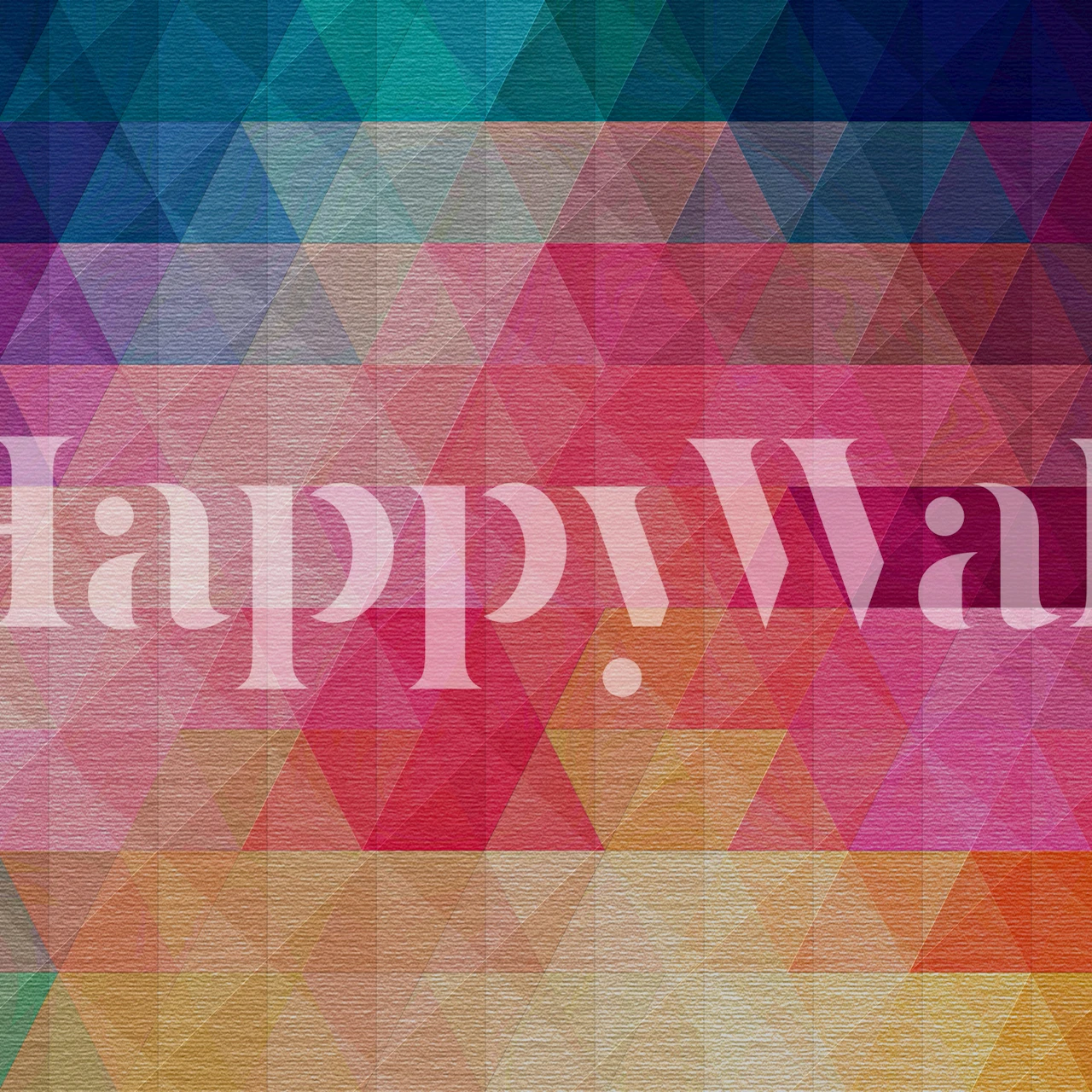 Vibrant Polygon Abstract Graphic Art Triangle tapeta