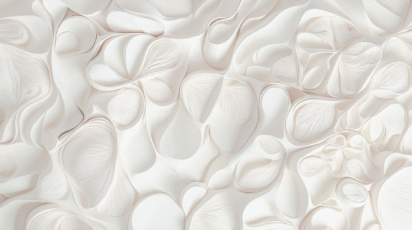 Cream Floral Texture