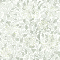 Honeysuckle in Garden Veil - Arts & Crafts wallpaper
