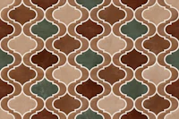 Moroccan Tile Ivory Outline Decor tapet