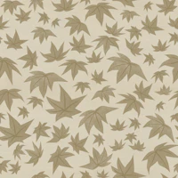 Japanese Maple Leaves - Beige tapetas