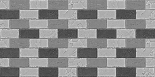 Rustic Grey Stone Bricks