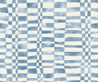 Eilyn Checkerboard Tiles blue tapet