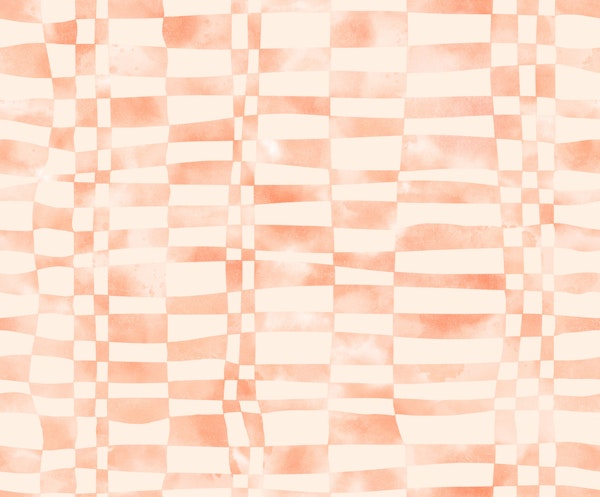 Eilyn Checkerboard Tiles Peach