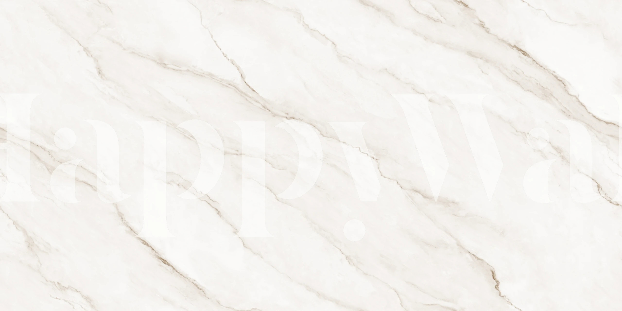 Warm ivory marble wallpaper in a modern room