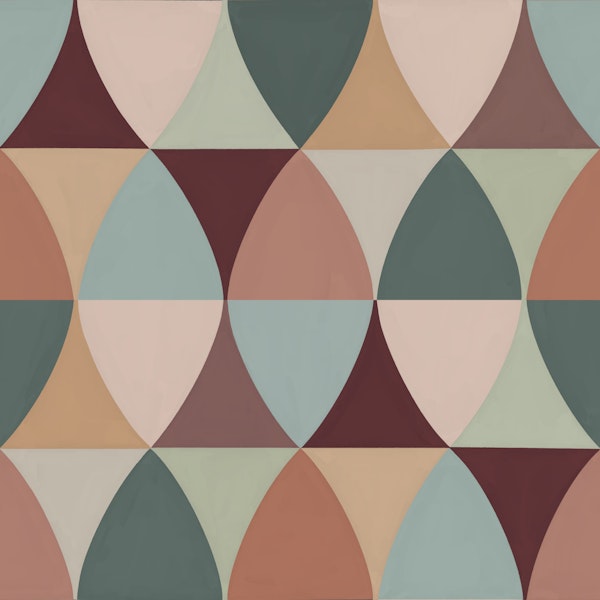Retro Arc Tile Pastels
