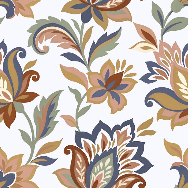 Modern Folk Flower Vines