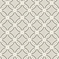 Geometric Lattice Stripes - Gray & White wallpaper