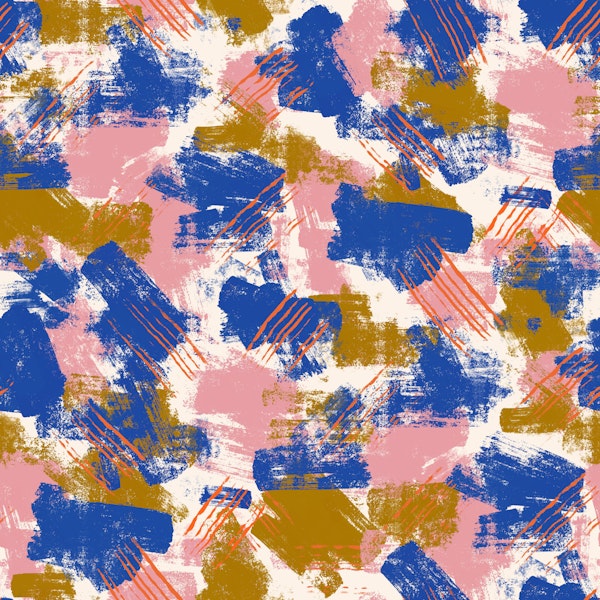 Scandi Brushstroke Color Splash