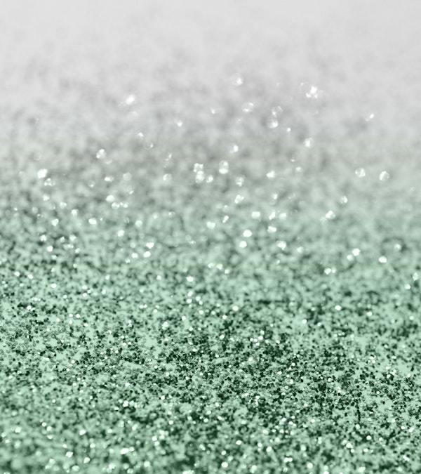 Silver Pastel Mint Glitter 1
