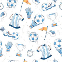 Match Day - soccer blue white wallpaper