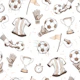 Match Day - soccer brown white