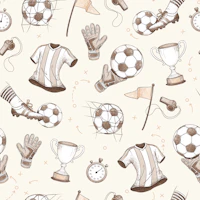 Match Day - soccer brown beige wallpaper