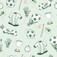 Match Day - soccer green wallpaper