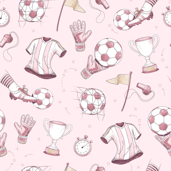 Match Day - soccer pink