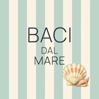 Coastal Italian Typography Poster wallpaper