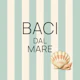 Coastal Italian Typography Poster
