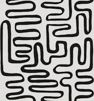 Bold Wavy Lines Minimal wallpaper