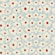 Retro Daisy Bloom Sky Blue