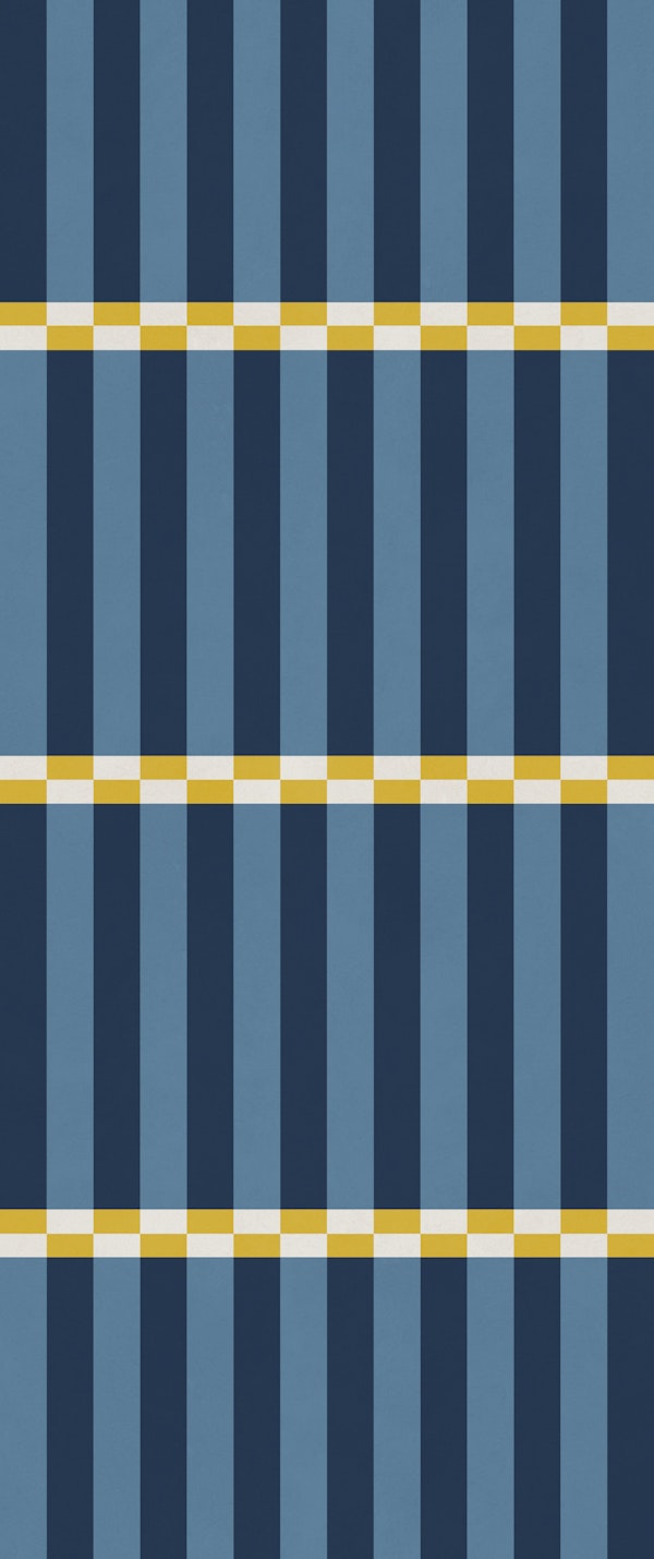 Navy Blue Vertical Stripes