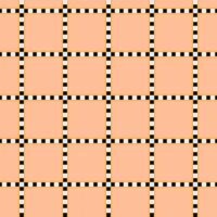 Geometric Modernist Checker Grid Salmon tapet