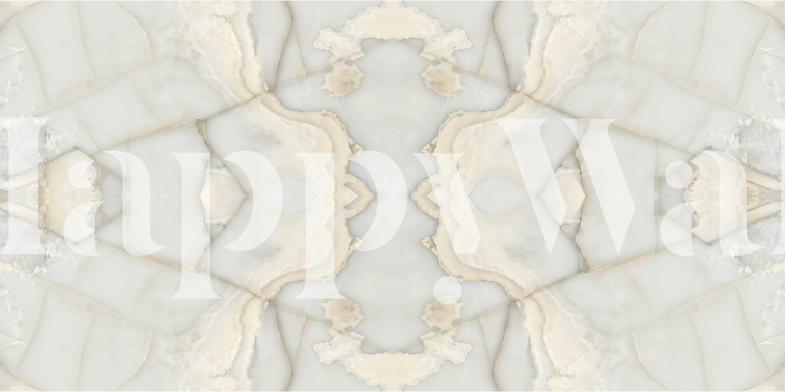 Mirror Marble Stone tapet