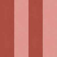 Terracotta and Blush Wide Stripes Textured tapet