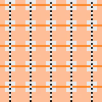 Playful geometric modernism checkers salmon tapet