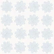 Retro Burst light grey blue