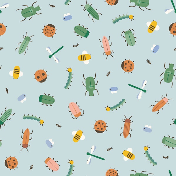 Busy Bugs Blue