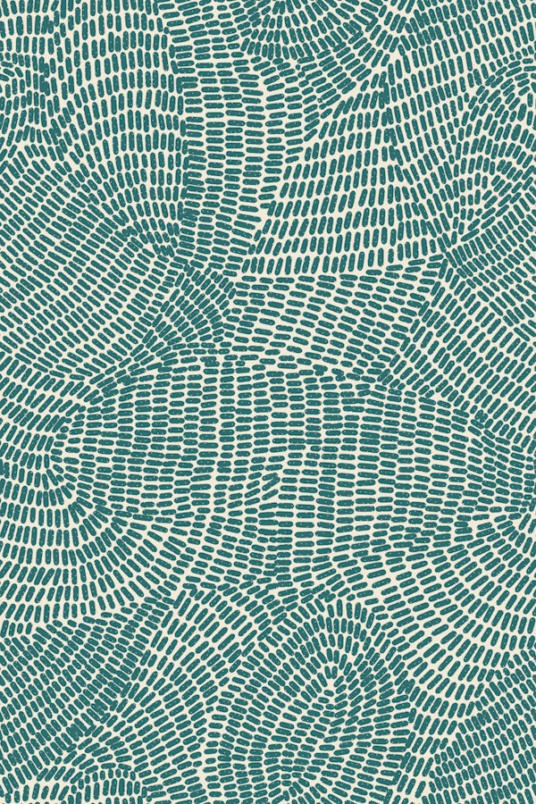 Echo Lines Nordic Teal
