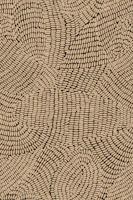 Echo Lines Espresso Night papel de parede