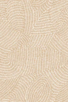 Echo Lines Oat Cream papel de parede